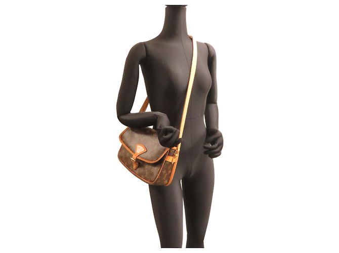 Borsa a tracolla Louis Vuitton Sologne da donna Marrone - vista 9