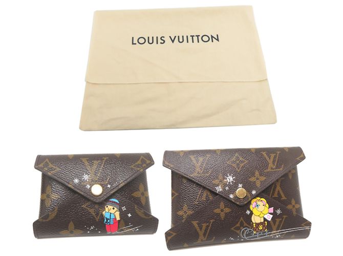 Vivienne Louis Vuitton Pochette Kirigami Pochette da donna Marrone - vista 7