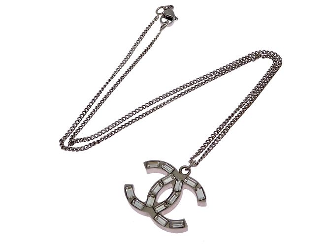 Chanel Coco Mark Halskette mit Strasssteinen - Ansicht 6