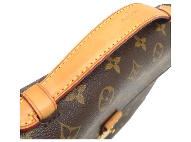 Borsa a mano Louis Vuitton Pochette Métis MM da donna Marrone - vista 5