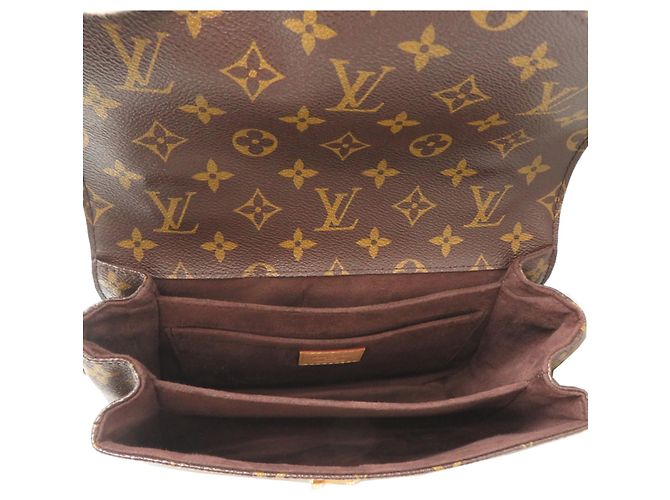 Borsa a mano Louis Vuitton Pochette Métis MM da donna Marrone - vista 6