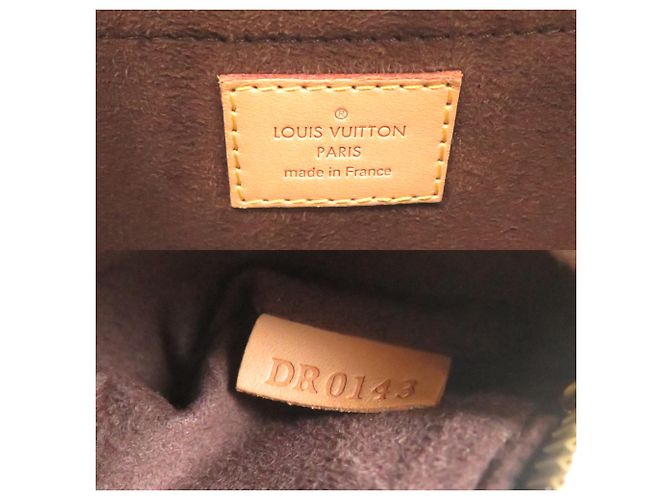 Borsa a mano Louis Vuitton Pochette Métis MM da donna Marrone - vista 7