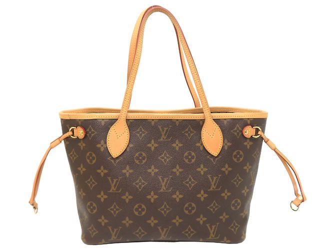 Borsa Tote Louis Vuitton Neverfull PM da donna Marrone - vista 2