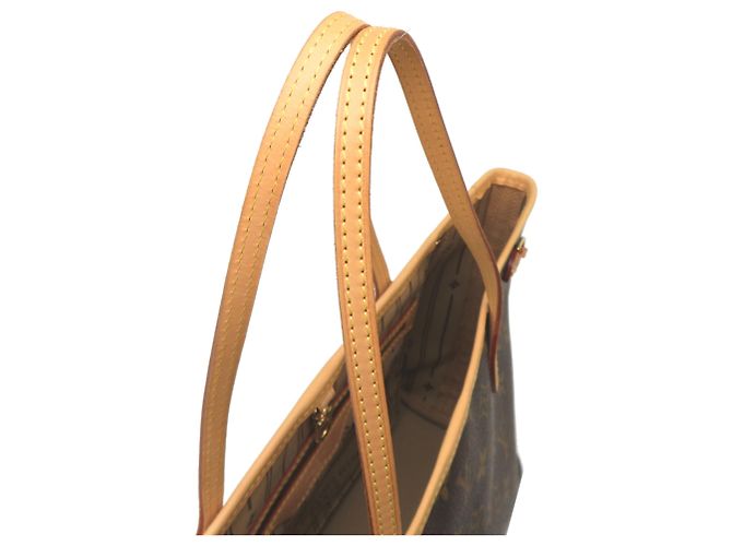 Borsa Tote Louis Vuitton Neverfull PM da donna Marrone - vista 5