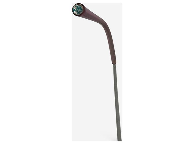 Gafas de sol Chanel 2000s Rimless '4017 D' CC Rhinestone Plata - vista 9