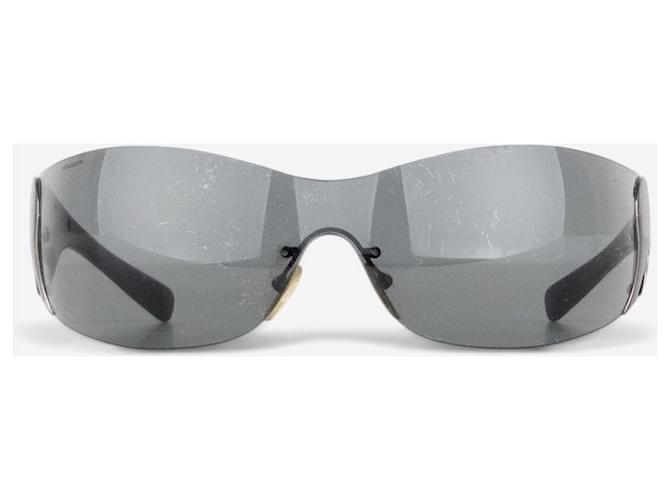 Gafas de sol Máscara Shield Flame Prada SS04 'SRP58F' Negro - vista 2