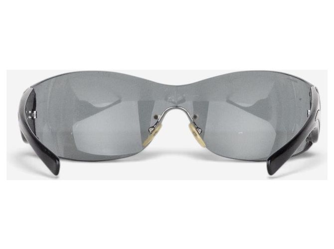 Gafas de sol Máscara Shield Flame Prada SS04 'SRP58F' Negro - vista 5