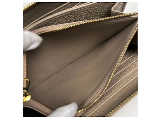 Zippy Louis Vuitton Monogram Empreinte Langbeutel Grau - Ansicht 5