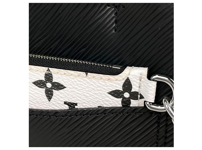Borsa Louis Vuitton Marelle Tote BB Nero - vista 5
