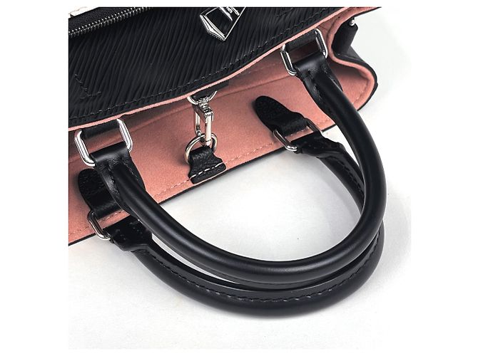 Borsa Louis Vuitton Marelle Tote BB Nero - vista 6