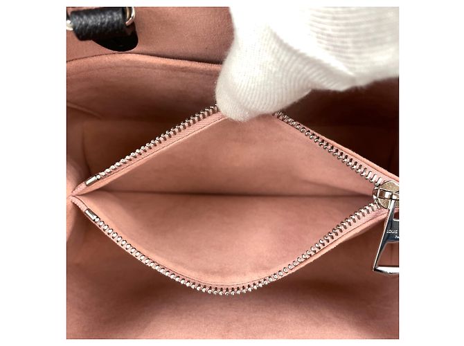 Borsa Louis Vuitton Marelle Tote BB Nero - vista 9