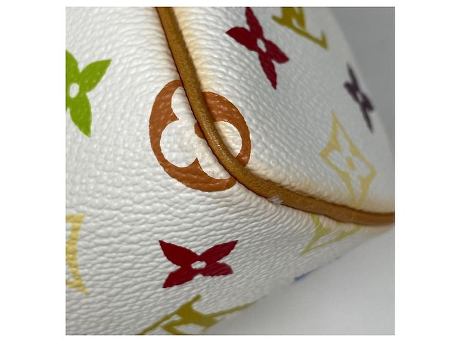 Borsa a mano Louis Vuitton Mini Speedy Bianco - vista 3