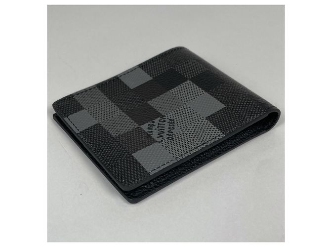 Louis Vuitton Portefeuille Slender Bi-fold Wallet in Nero - vista 2