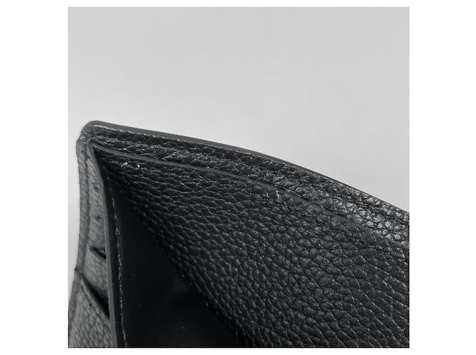 Louis Vuitton Portefeuille Slender Bi-fold Wallet in Nero - vista 4