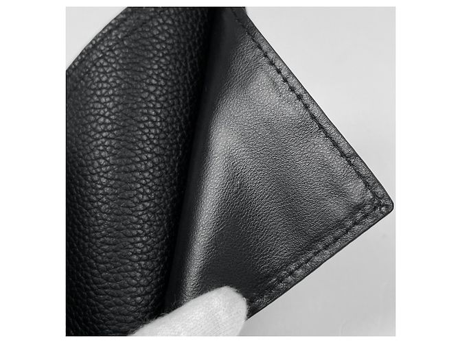 Louis Vuitton Portefeuille Slender Bi-fold Wallet in Nero - vista 5