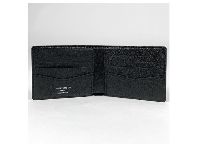 Louis Vuitton Portefeuille Slender Bi-fold Wallet in Nero - vista 6