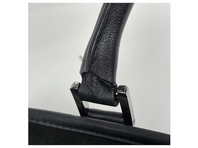 Borsa a mano Loewe Amazona 28 Anagram in camoscio Nero - vista 5