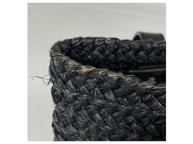 Borsa Tote Saint Laurent Panier Small Nero - vista 4