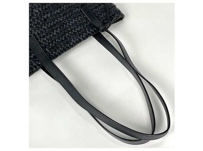 Borsa Tote Saint Laurent Panier Small Nero - vista 6