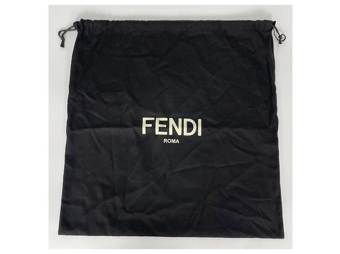 Fendi Louis Large 2-Way Lederhandtasche Schwarz - Ansicht 10