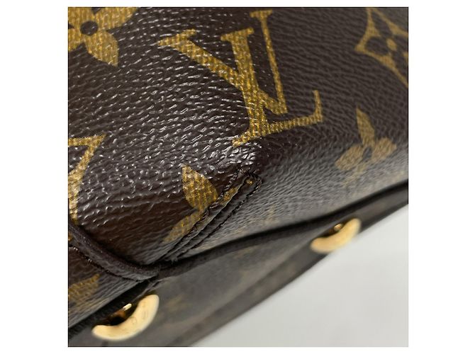 Bolsa Louis Vuitton Montaigne MM Marrom - vista 3
