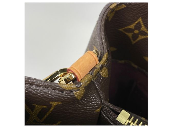 Bolsa Louis Vuitton Montaigne MM Marrom - vista 7