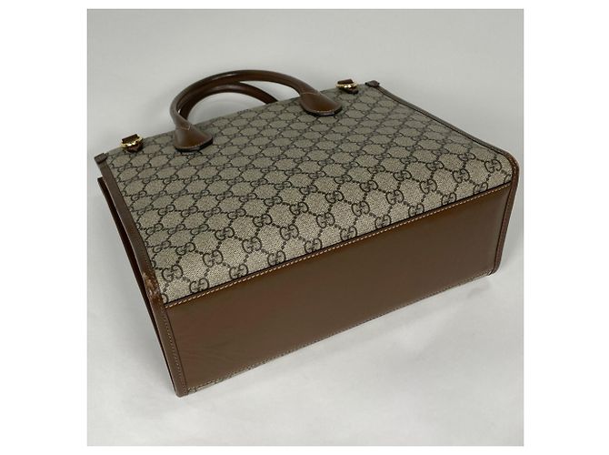 Gucci GG Small 2WAY Handtasche Braun - Ansicht 2