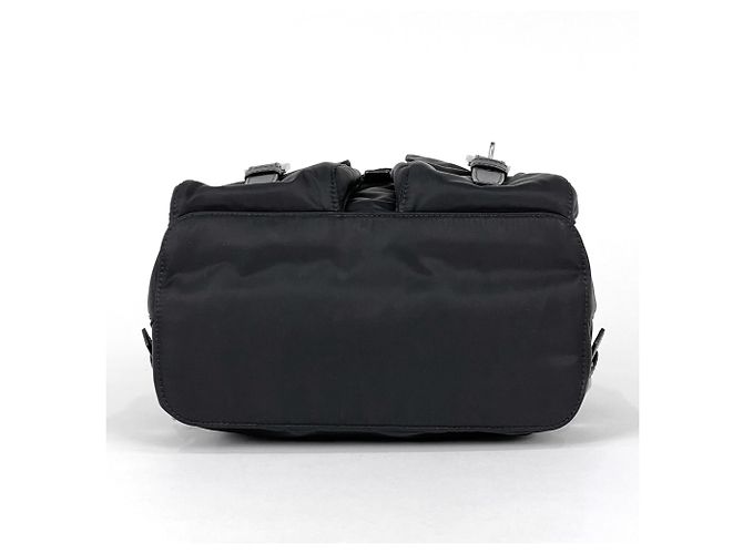 Zaino Prada in nylon e pelle Nero - vista 3
