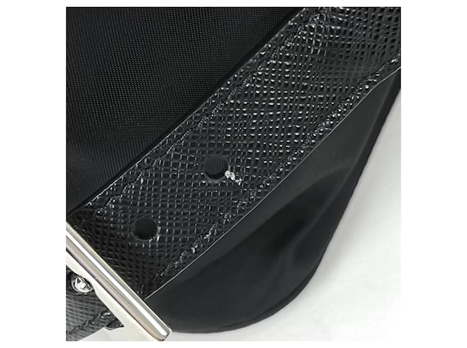 Zaino Prada in nylon e pelle Nero - vista 5