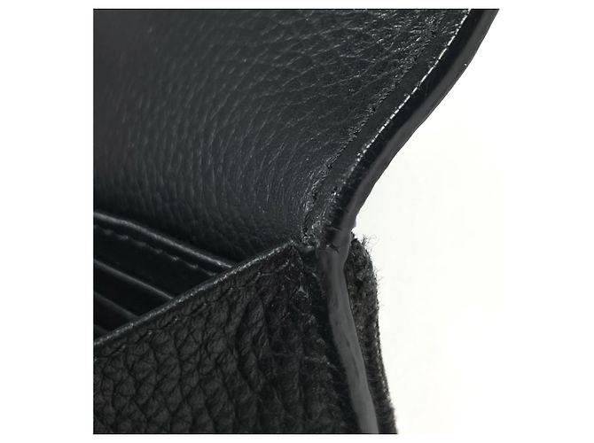 Portafoglio Saddle con patta lunga Christian Dior Nero - vista 4