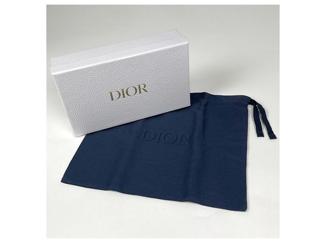 Portafoglio Saddle con patta lunga Christian Dior Nero - vista 8