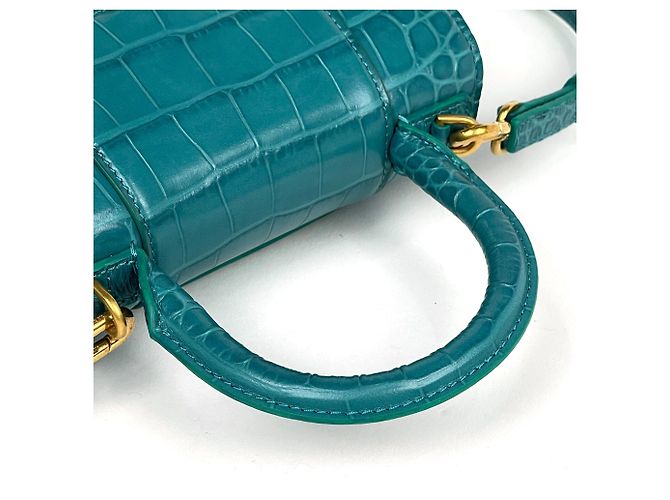 Bolsa Balenciaga Hourglass XS Verde - vista 4