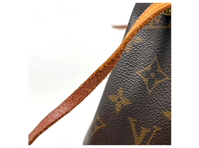 Zaino Louis Vuitton Montsouris MM Marrone - vista 7