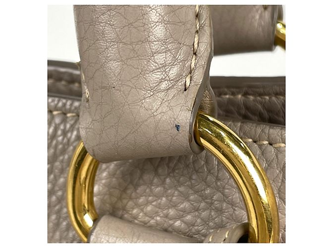 Prada 2-Way Lederhandtasche Beige - Ansicht 5