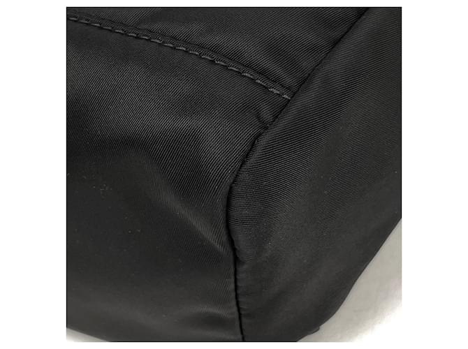 Borsa a tracolla Prada in nylon e pelle Nero - vista 3