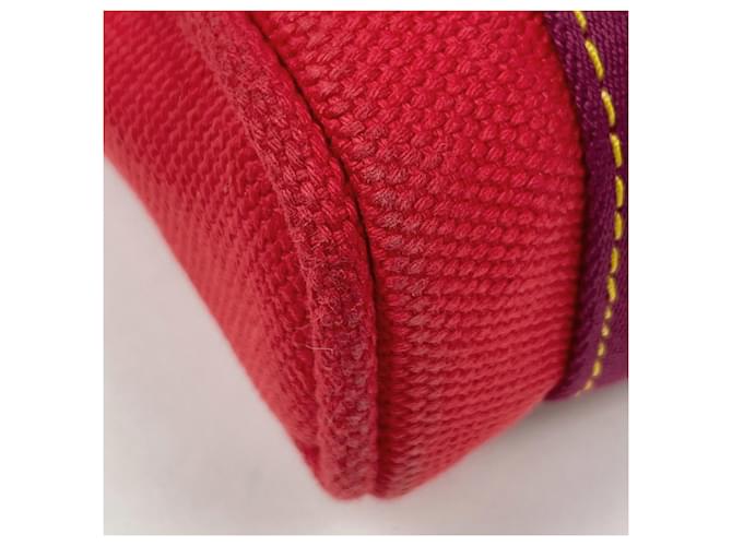 Antigua Borsa Louis Vuitton Cabas PM Rosso - vista 3