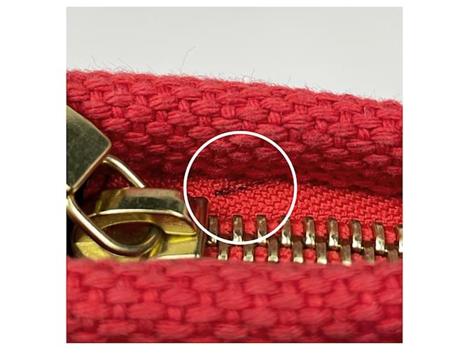 Antigua Borsa Louis Vuitton Cabas PM Rosso - vista 5