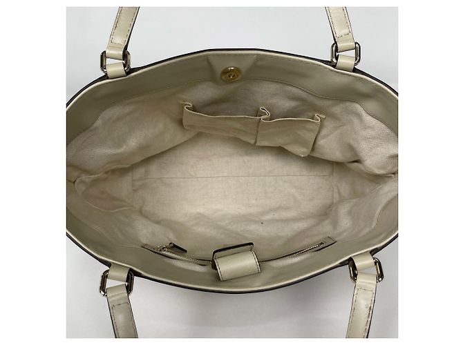 Gucci Shopper-Bag aus beigem GG Canvas - Ansicht 7