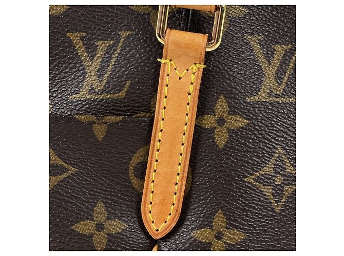 Borsa Tote Louis Vuitton Totally PM Marrone Monogramma - vista 4
