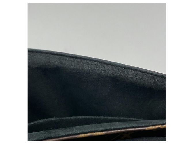 Borsa Louis Vuitton Rocky BB Marrone Nero - vista 10