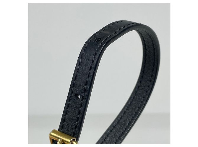 Borsa Louis Vuitton Rocky BB Marrone Nero - vista 7
