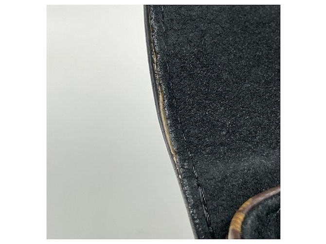 Borsa Louis Vuitton Rocky BB Marrone Nero - vista 8