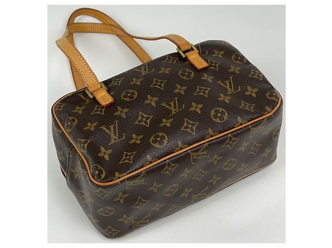 Borsa a tracolla Louis Vuitton Cite MM Marrone - vista 2