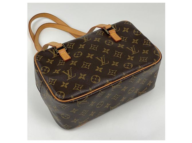 Borsa a tracolla Louis Vuitton Cite MM Marrone - vista 2