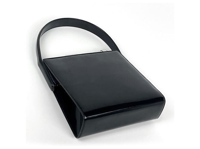 Borsa a mano Cartier in pelle nera Nero - vista 2