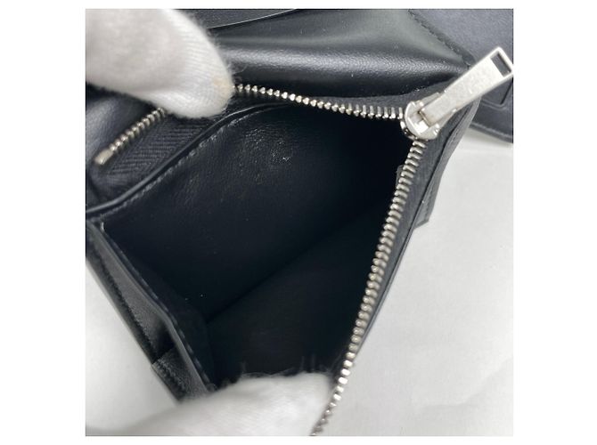 Portafoglio bi-fold Bottega Veneta nero - vista 5