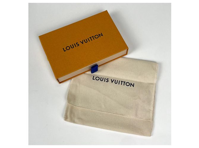 Portamonete da uomo Louis Vuitton in Monogram Eclipse Nero Monogramma - vista 6
