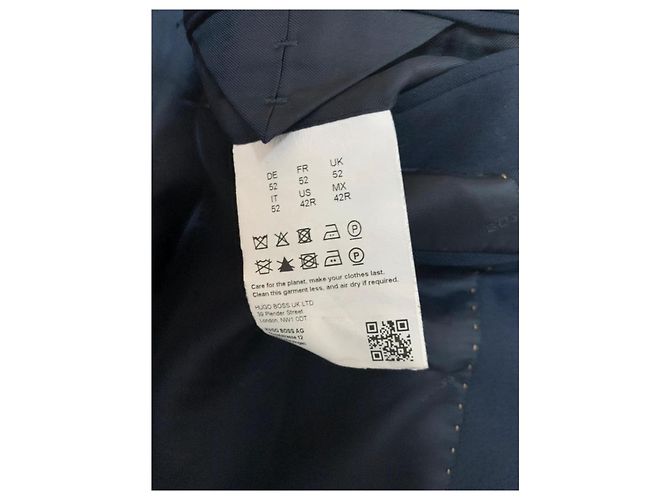 Hugo Boss BOSS navy blue suit jacket Dark blue - view 7