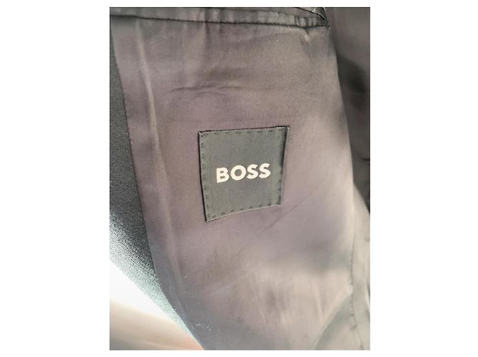 Hugo Boss Casaco de fato preto BOSS - vista 4