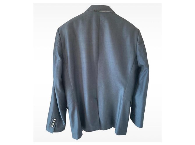 Giacca Kenzo blu scuro in cotone - vista 3